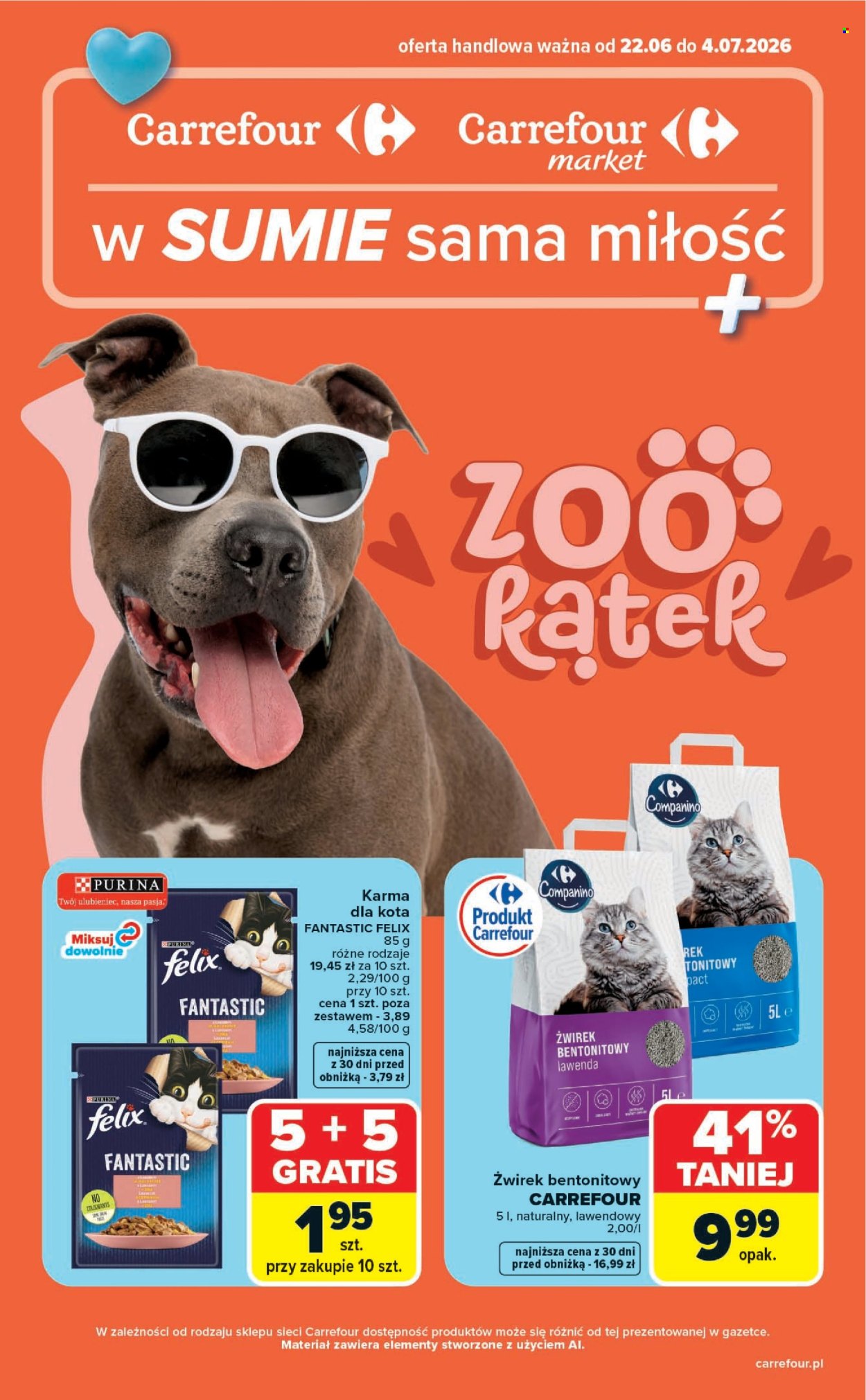 Gazetka Carrefour - 22.6.2026. - 4.7.2026.. Strona 1