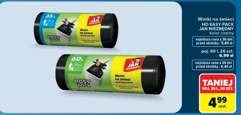 Worki na śmieci HD EASY-PACK JAN NIEZBĘDNY