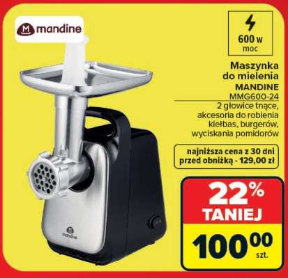 Maszynka do mielenia MANDINE