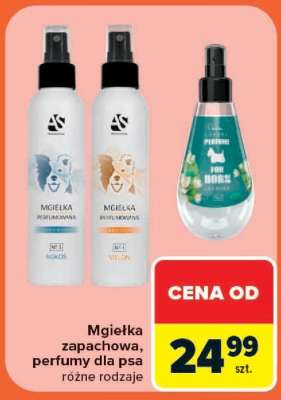 Mgiełka zapachowa, perfumy dla psa