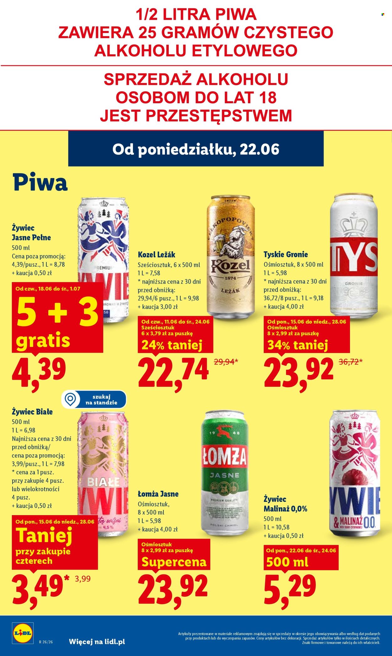 Gazetka Lidl - 22.6.2026. - 24.6.2026.. Strona 74
