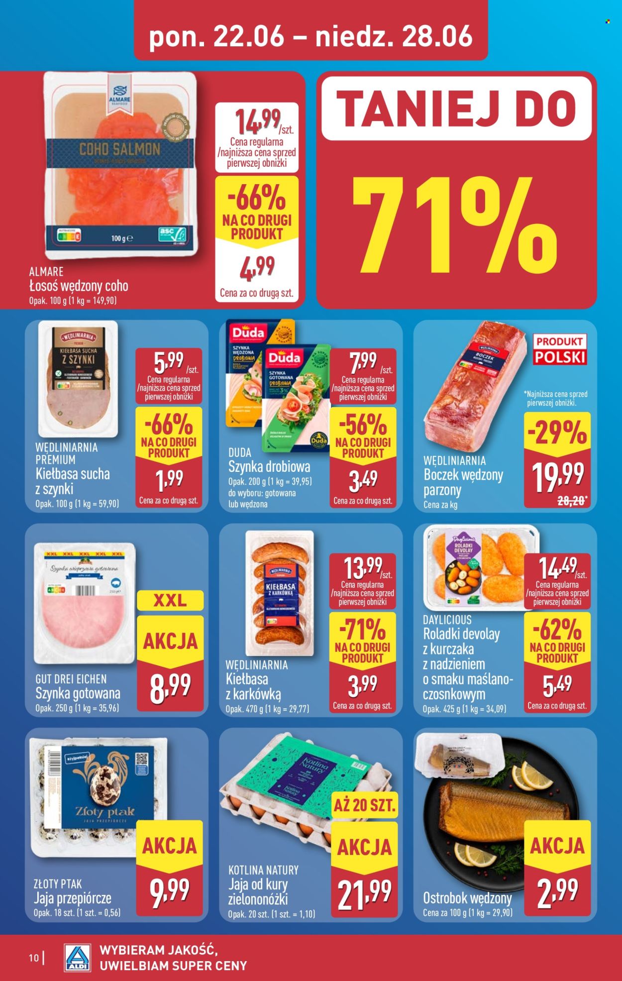 Gazetka ALDI - 22.6.2026. - 28.6.2026.. Strona 10