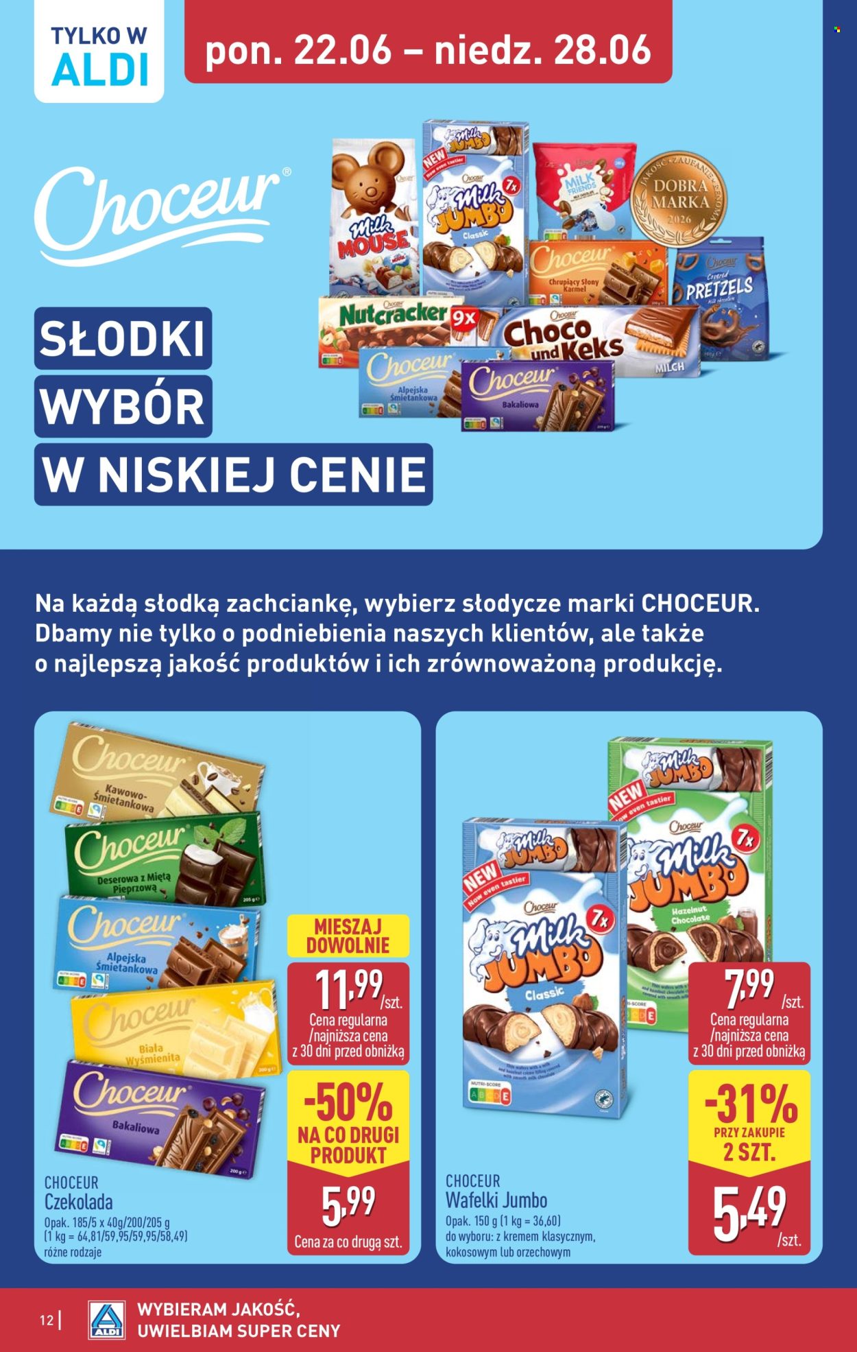 Gazetka ALDI - 22.6.2026. - 28.6.2026.. Strona 12