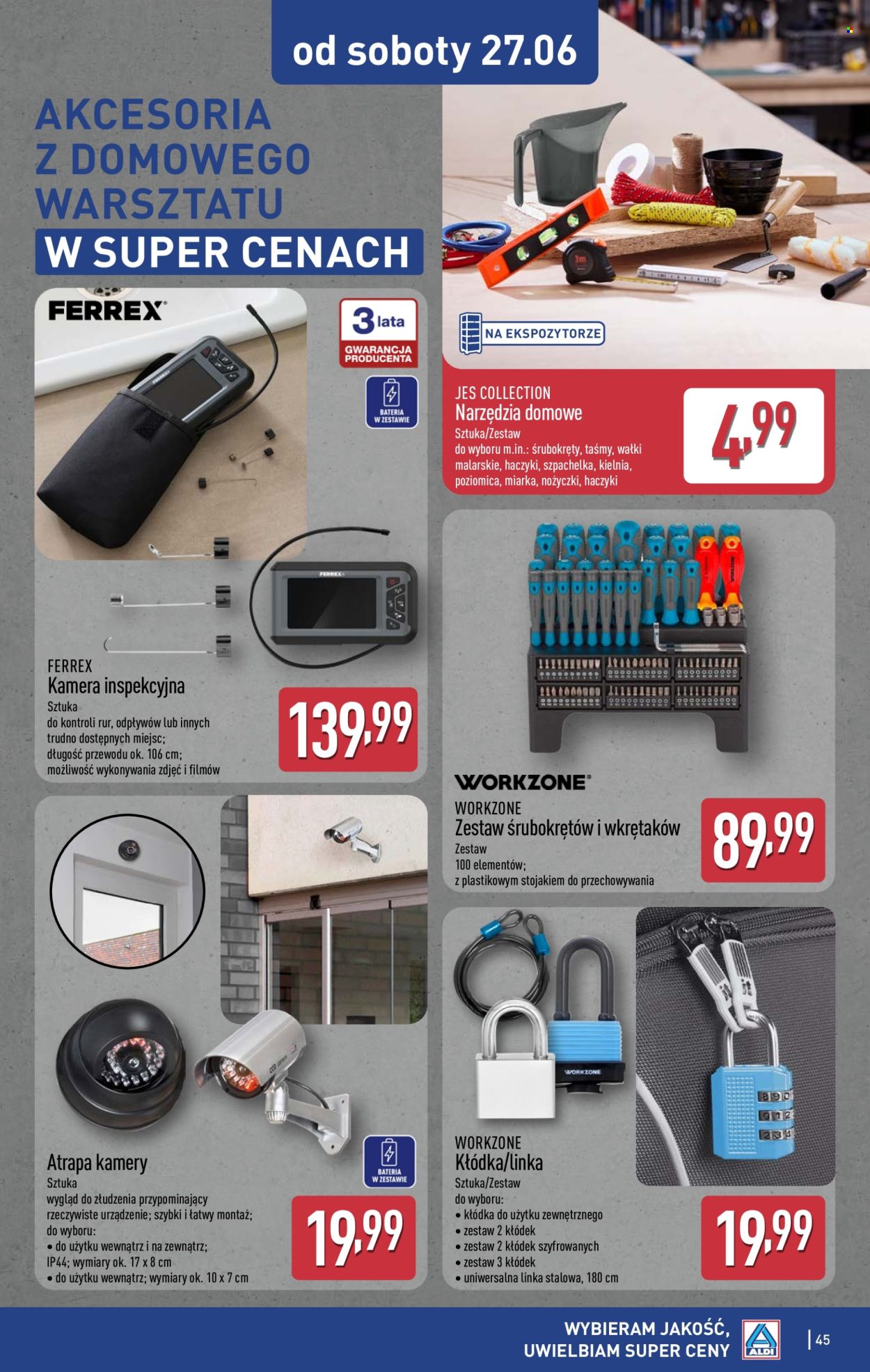 Gazetka ALDI - 22.6.2026. - 28.6.2026.. Strona 45
