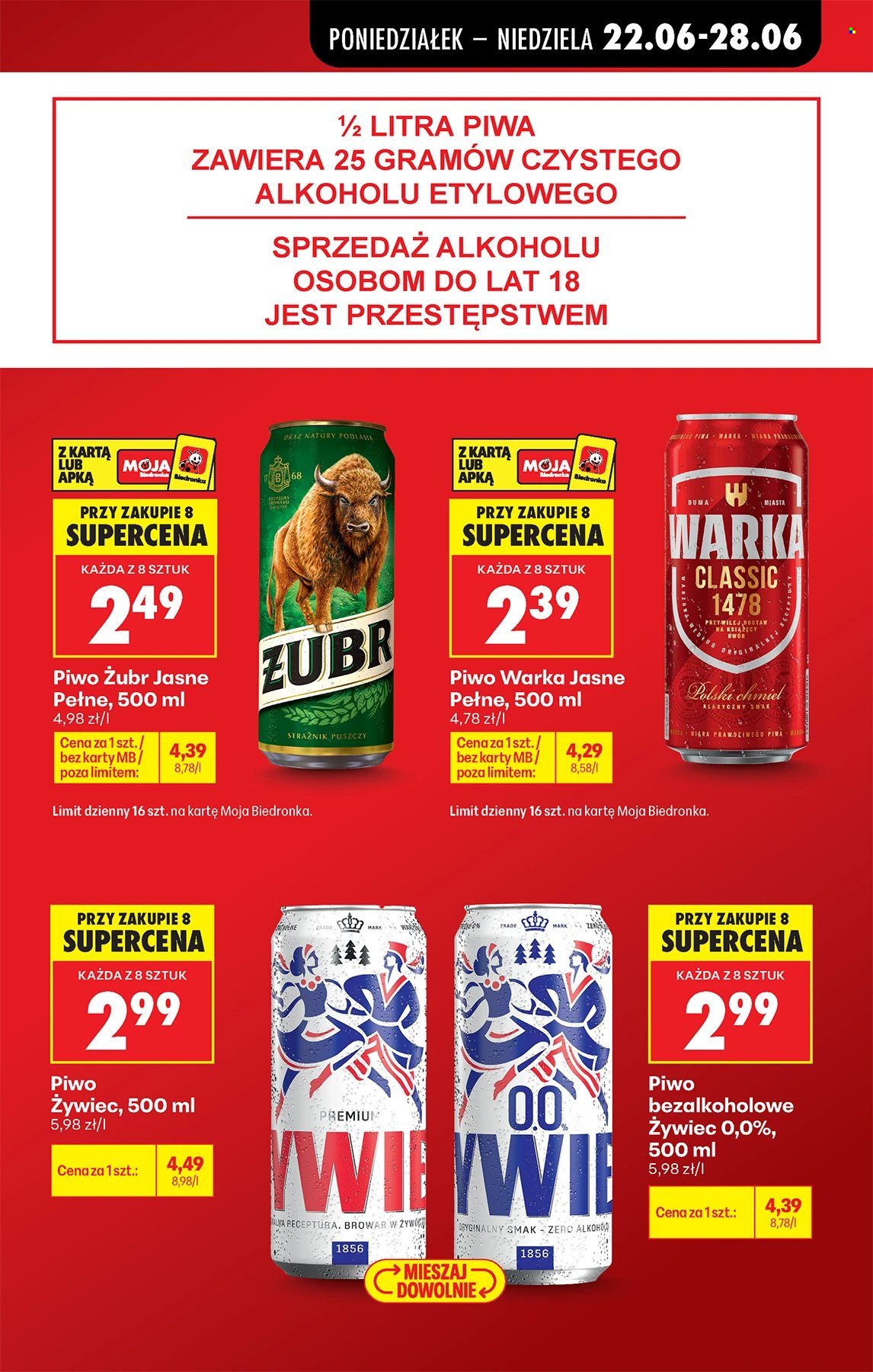 Gazetka Biedronka - 22.6.2026. - 28.6.2026.. Strona 17