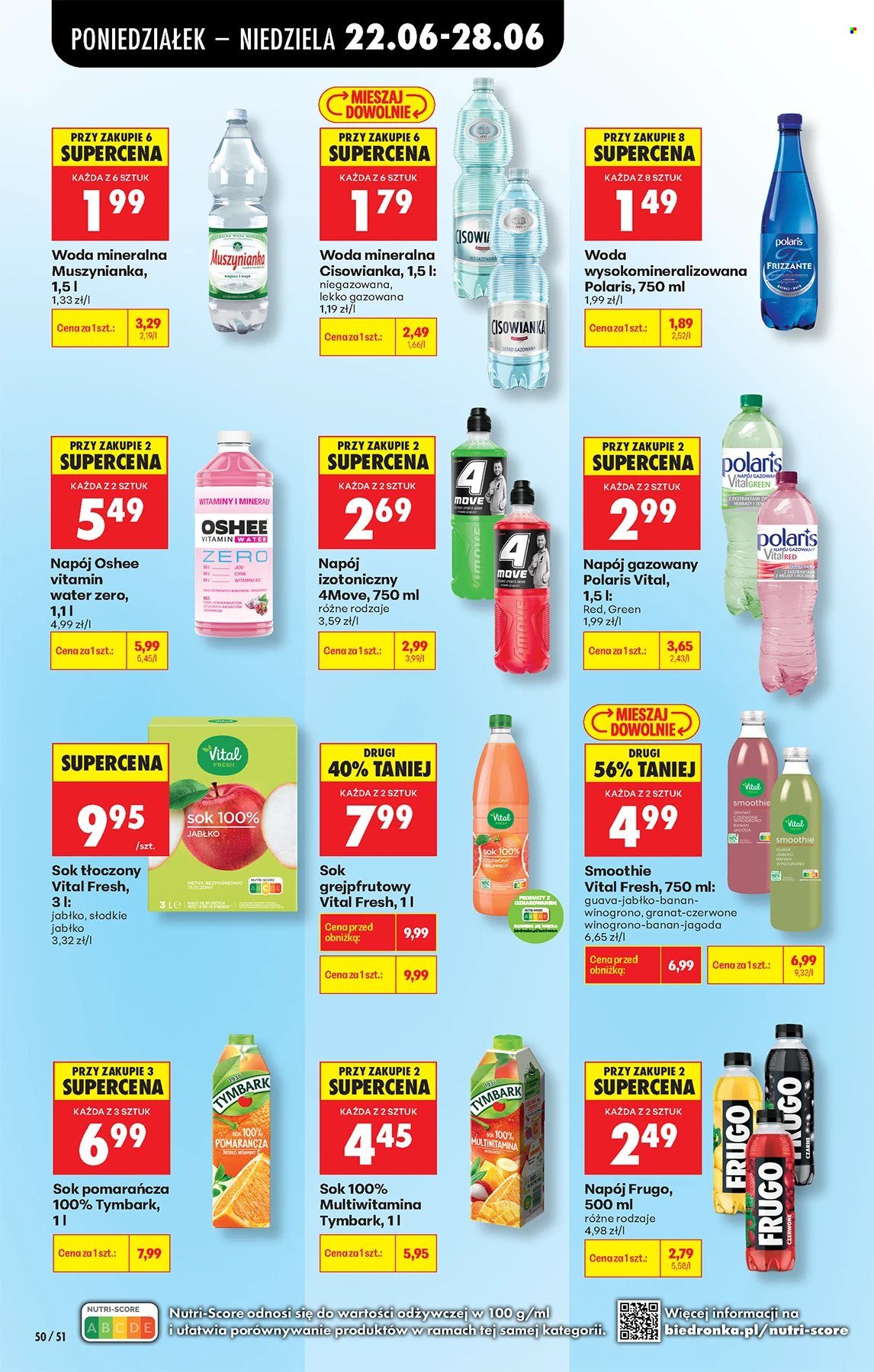 Gazetka Biedronka - 22.6.2026. - 28.6.2026.. Strona 50