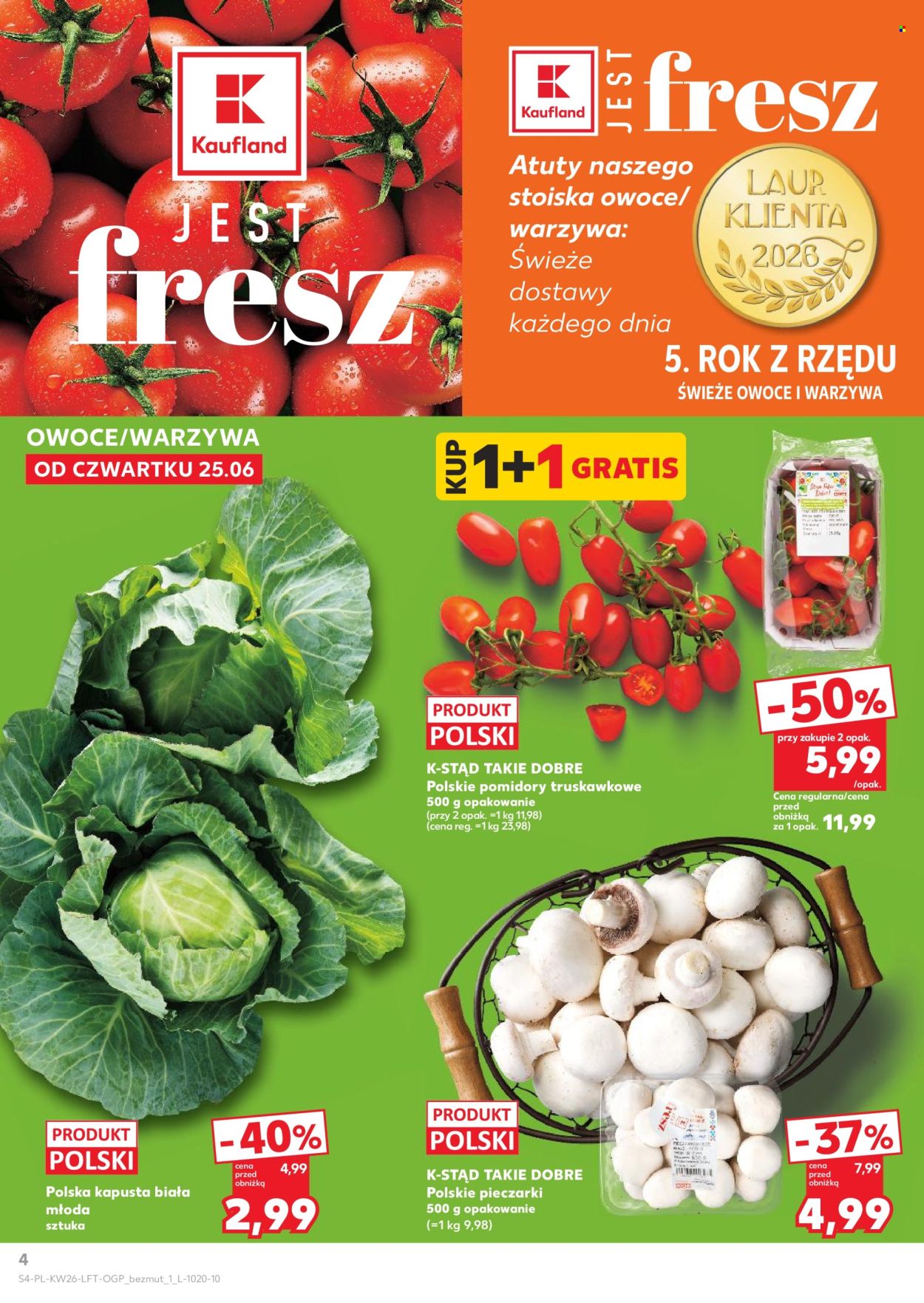 Gazetka Kaufland - 25.6.2026. - 1.7.2026.. Strona 4