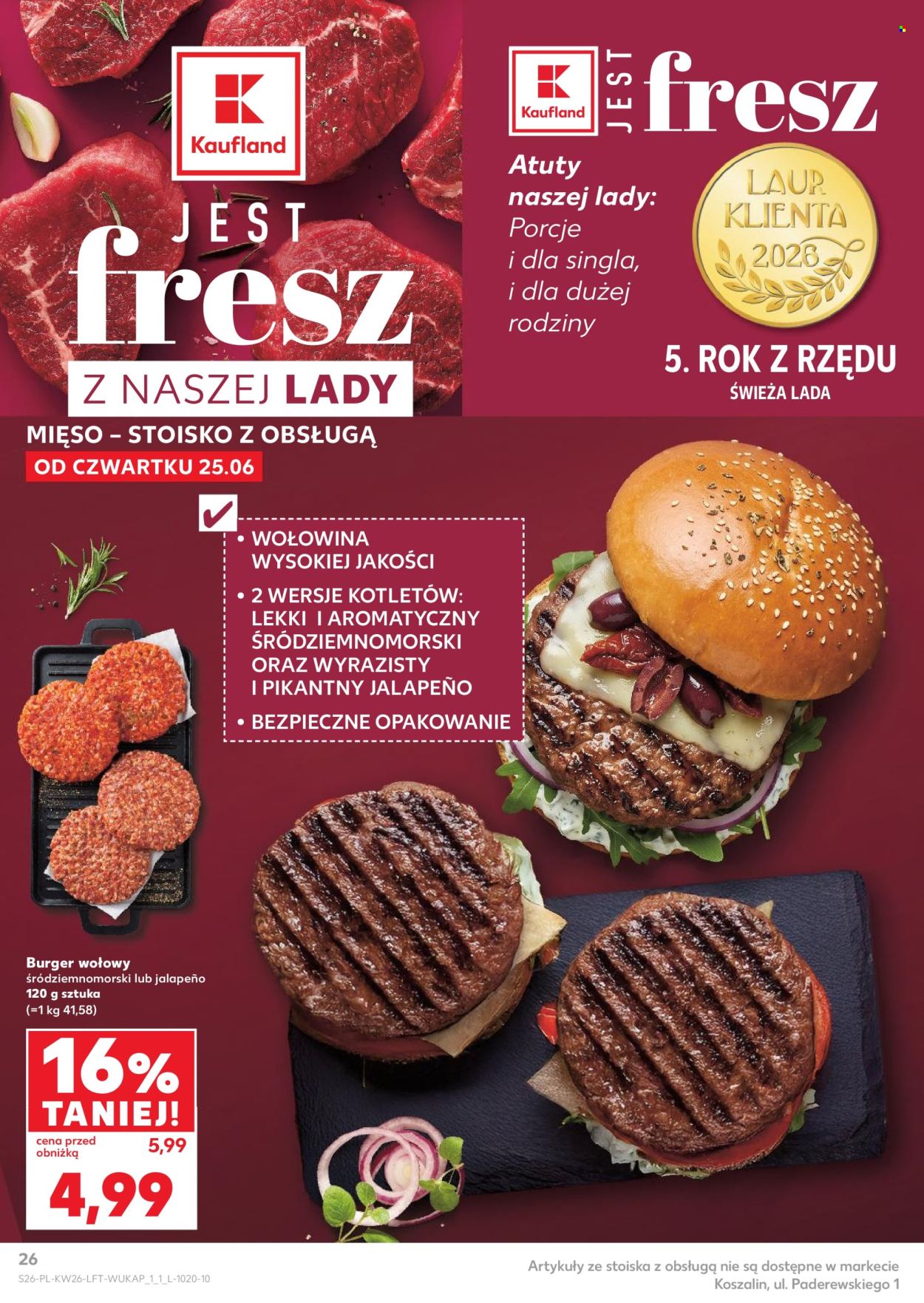 Gazetka Kaufland - 25.6.2026. - 1.7.2026.. Strona 26
