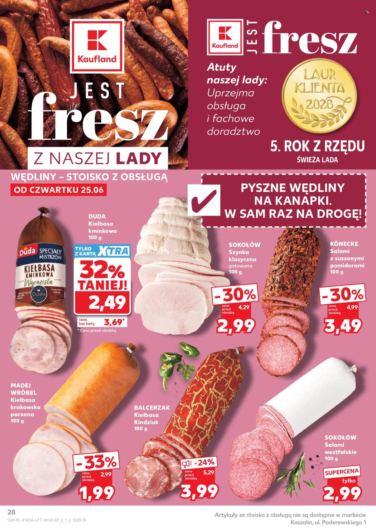 Gazetka Kaufland - 25.6.2026. - 1.7.2026.. Strona 28