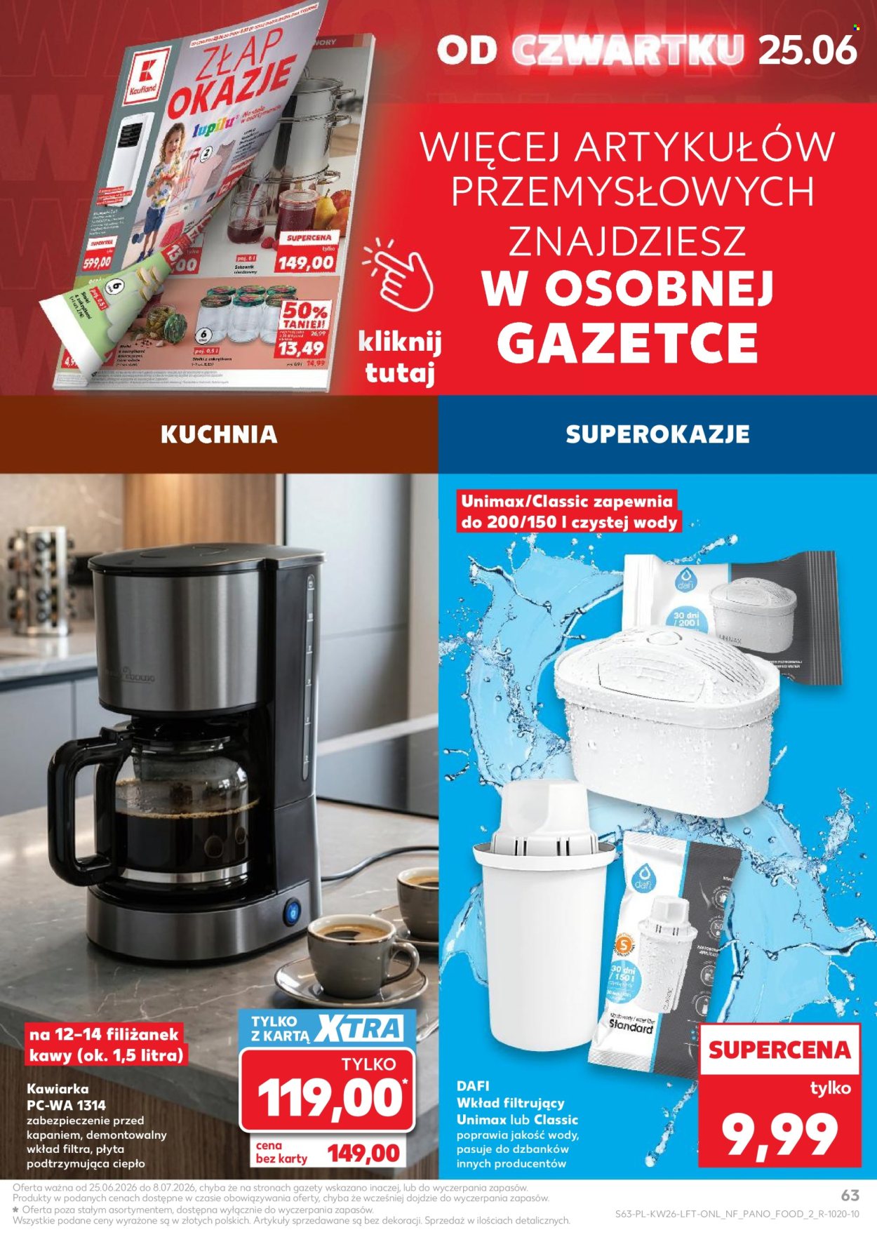 Gazetka Kaufland - 25.6.2026. - 1.7.2026.. Strona 63