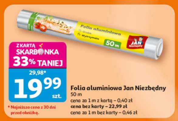 Folia aluminiowa Jan Niezbędny
