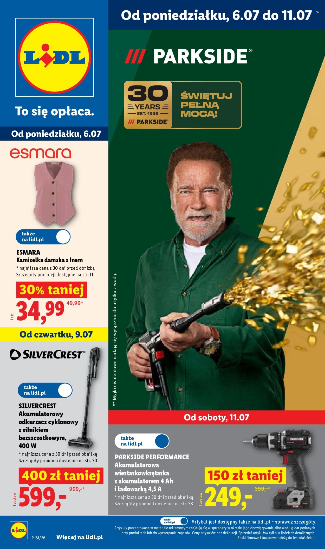 Gazetka Lidl - 6.7.2026. - 11.7.2026.. Strona 1