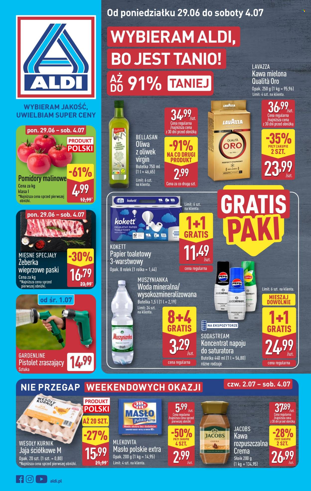 Gazetka ALDI - 29.6.2026. - 4.7.2026.. Strona 1