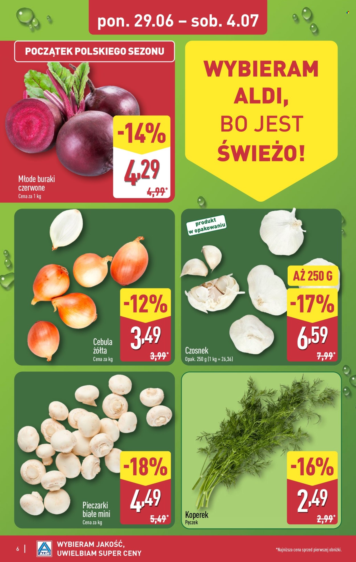 Gazetka ALDI - 29.6.2026. - 4.7.2026.. Strona 6
