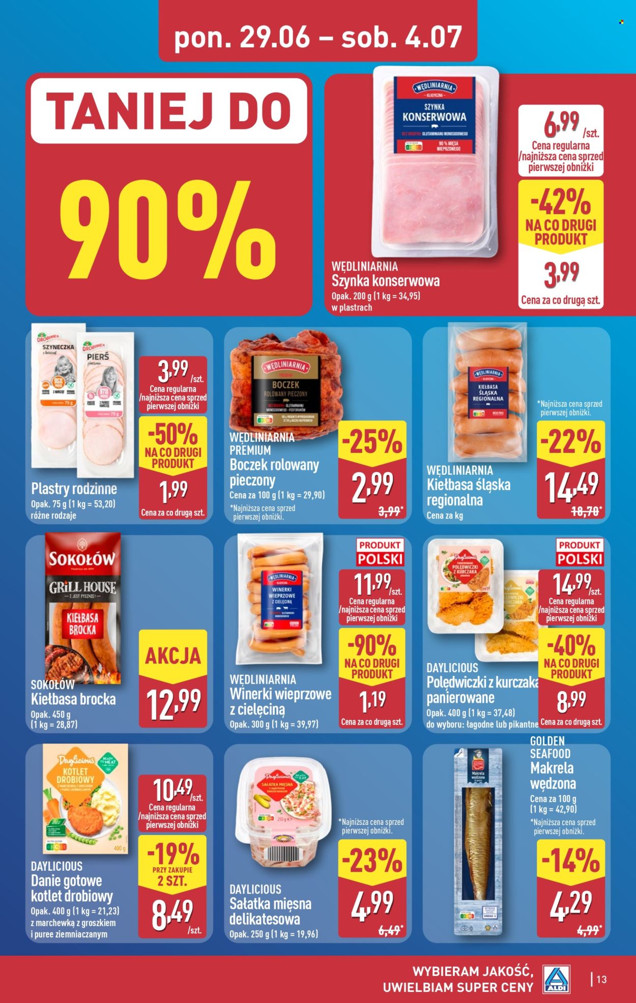 Gazetka ALDI - 29.6.2026. - 4.7.2026.. Strona 13
