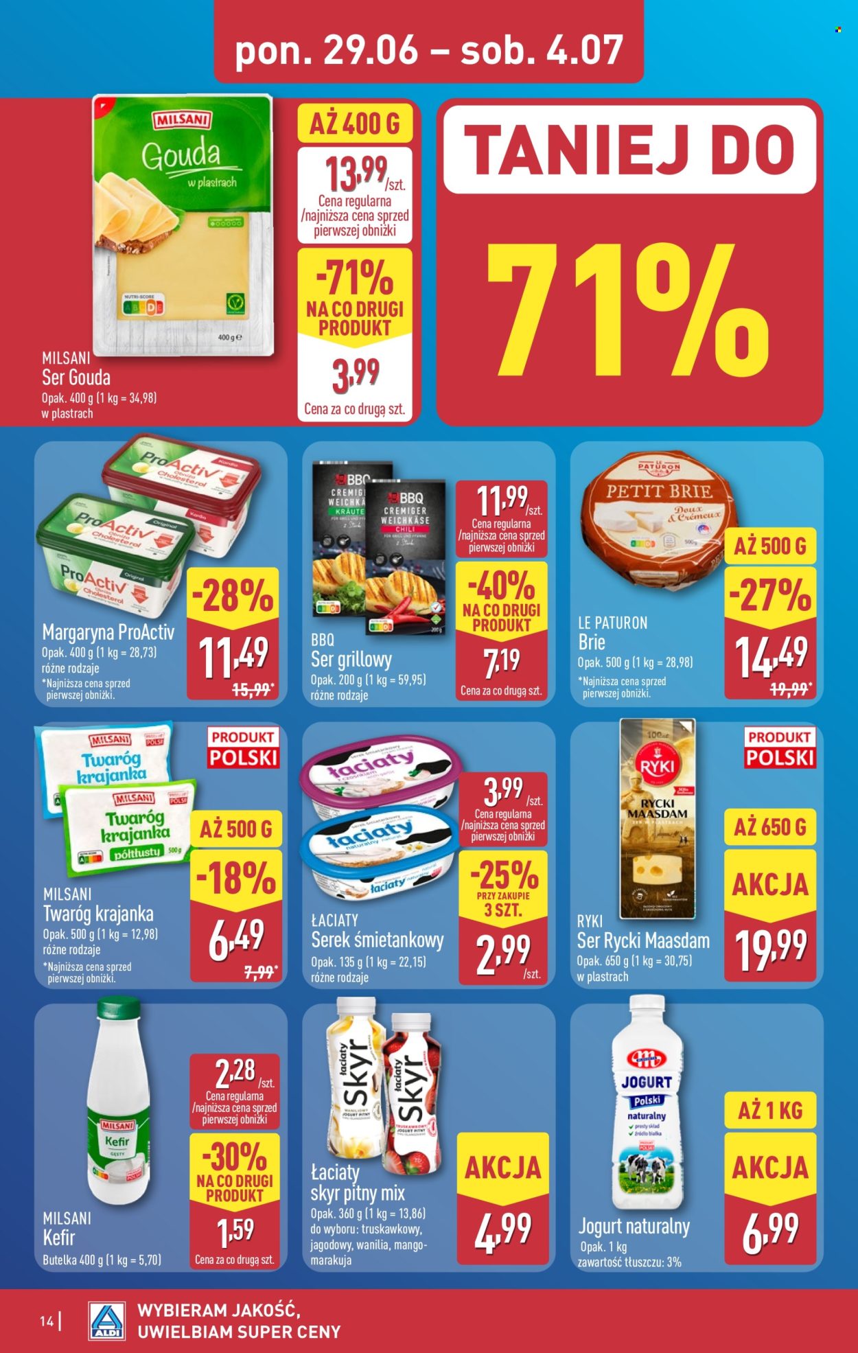 Gazetka ALDI - 29.6.2026. - 4.7.2026.. Strona 14