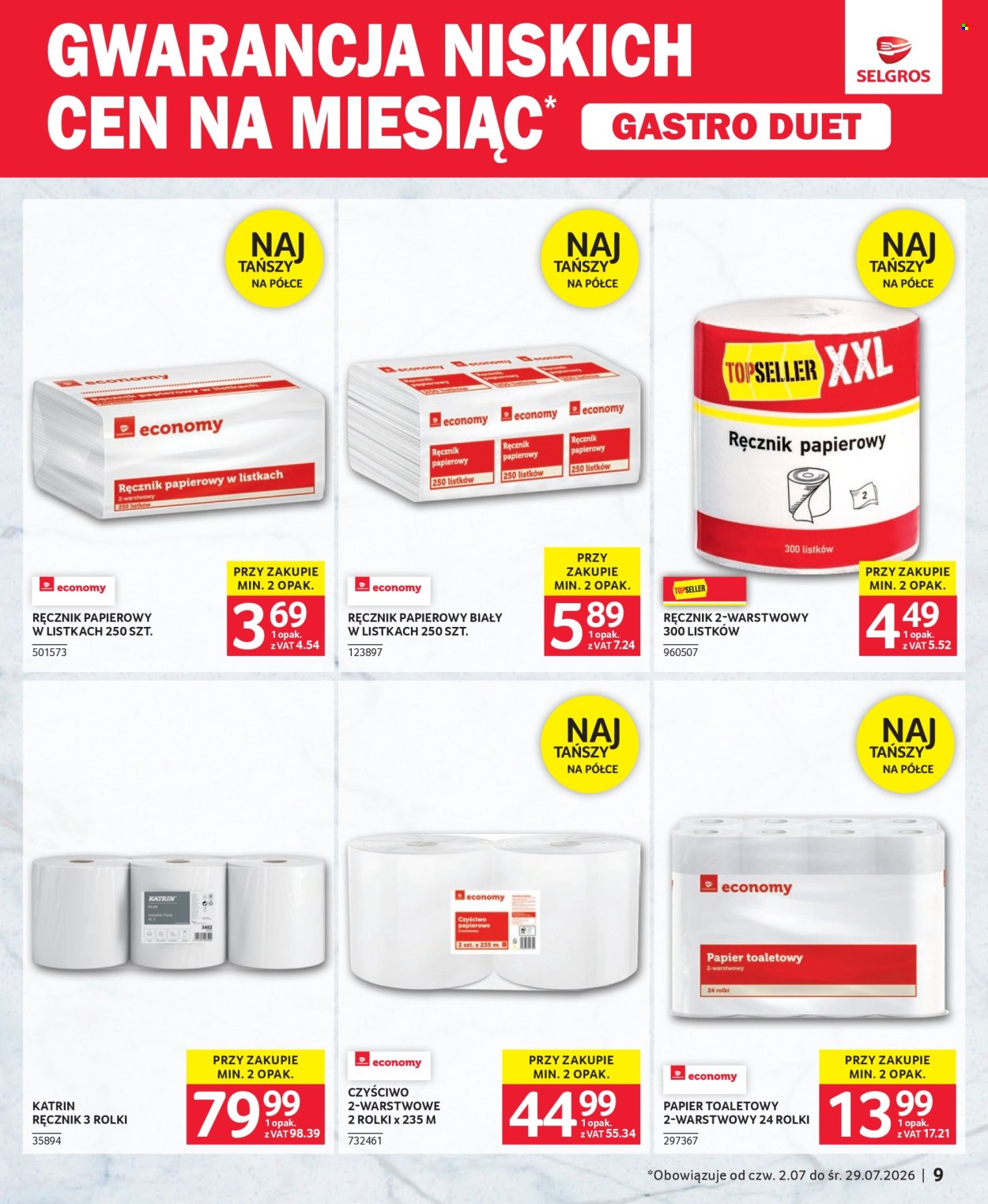 Gazetka Selgros - 2.7.2026. - 29.7.2026.. Strona 9