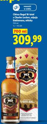 Chivas Regal 16-letni x Charles Leclerc, edycja limitowana, whisky