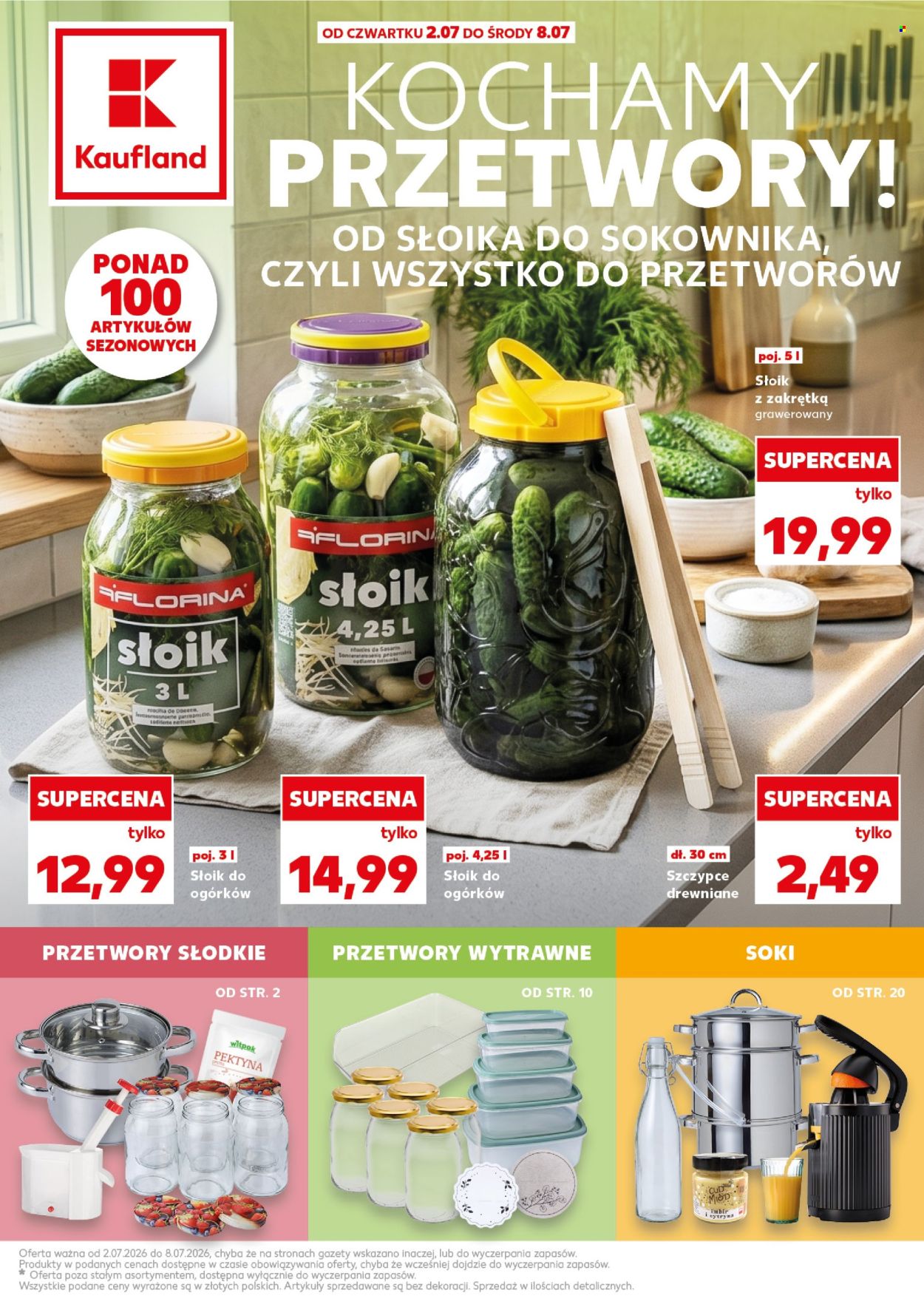Gazetka Kaufland - 2.7.2026. - 8.7.2026.. Strona 1