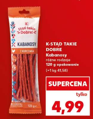 K-STĄD TAKIE DOBRE Kabanosy