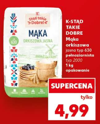 K-STĄD TAKIE DOBRE Mąka orkiszowa