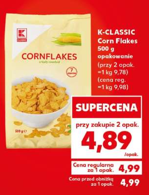 K-CLASSIC Corn Flakes 500 g opakowanie