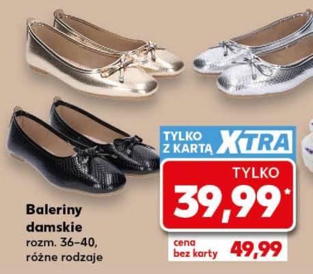 Baleriny damskie