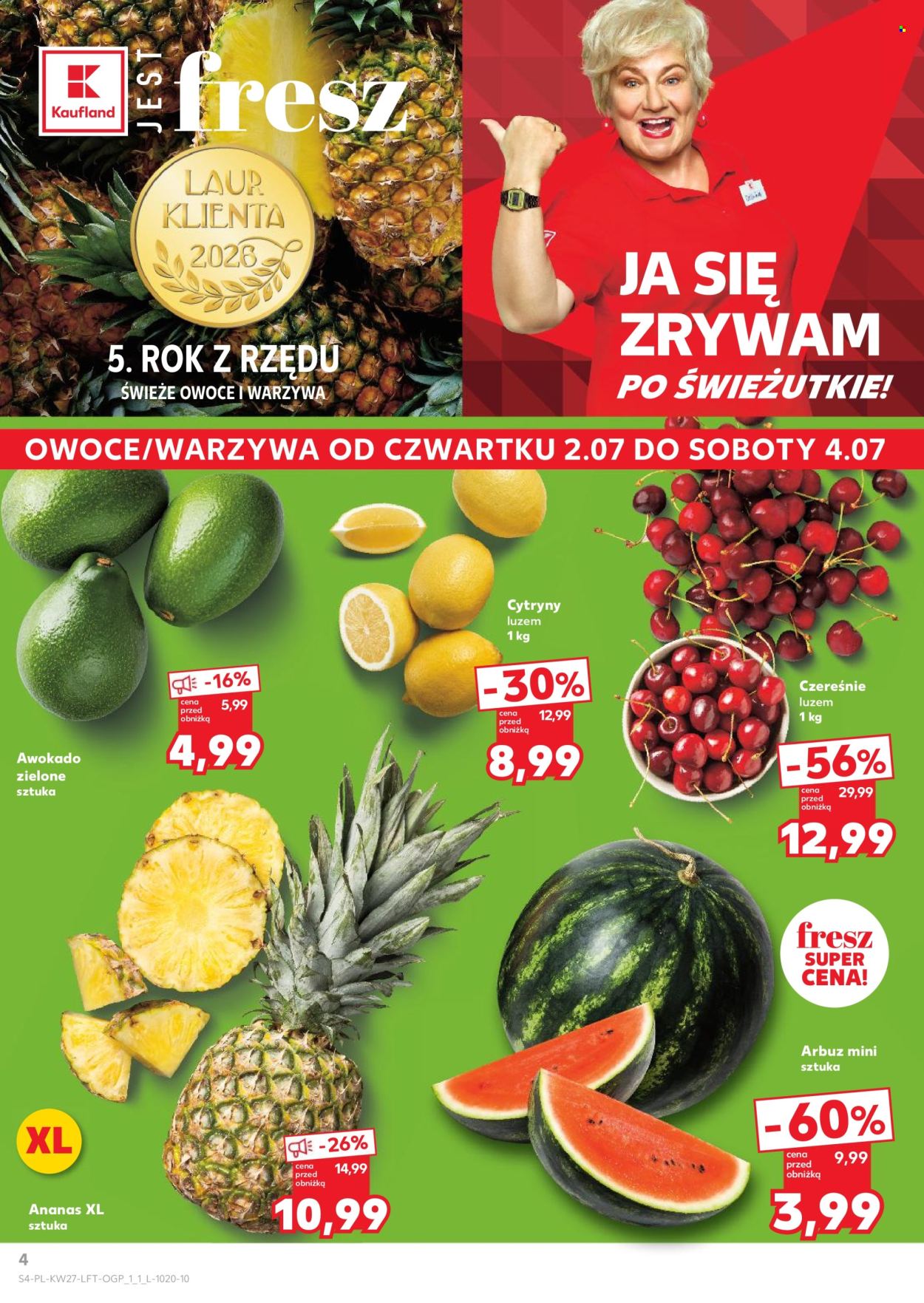 Gazetka Kaufland - 2.7.2026. - 8.7.2026.. Strona 4