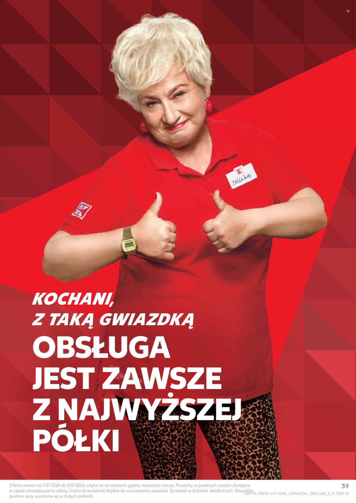 Gazetka Kaufland - 2.7.2026. - 8.7.2026.. Strona 39