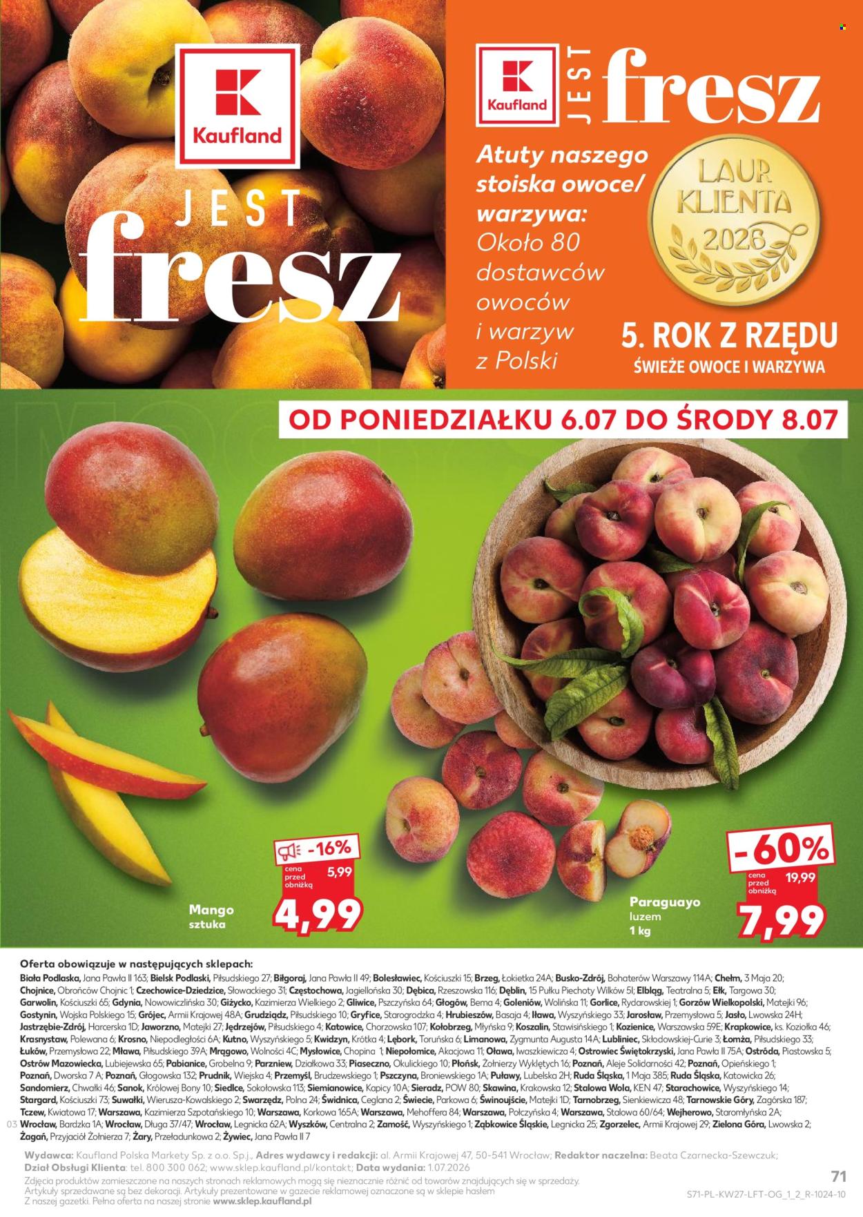 Gazetka Kaufland - 2.7.2026. - 8.7.2026.. Strona 71