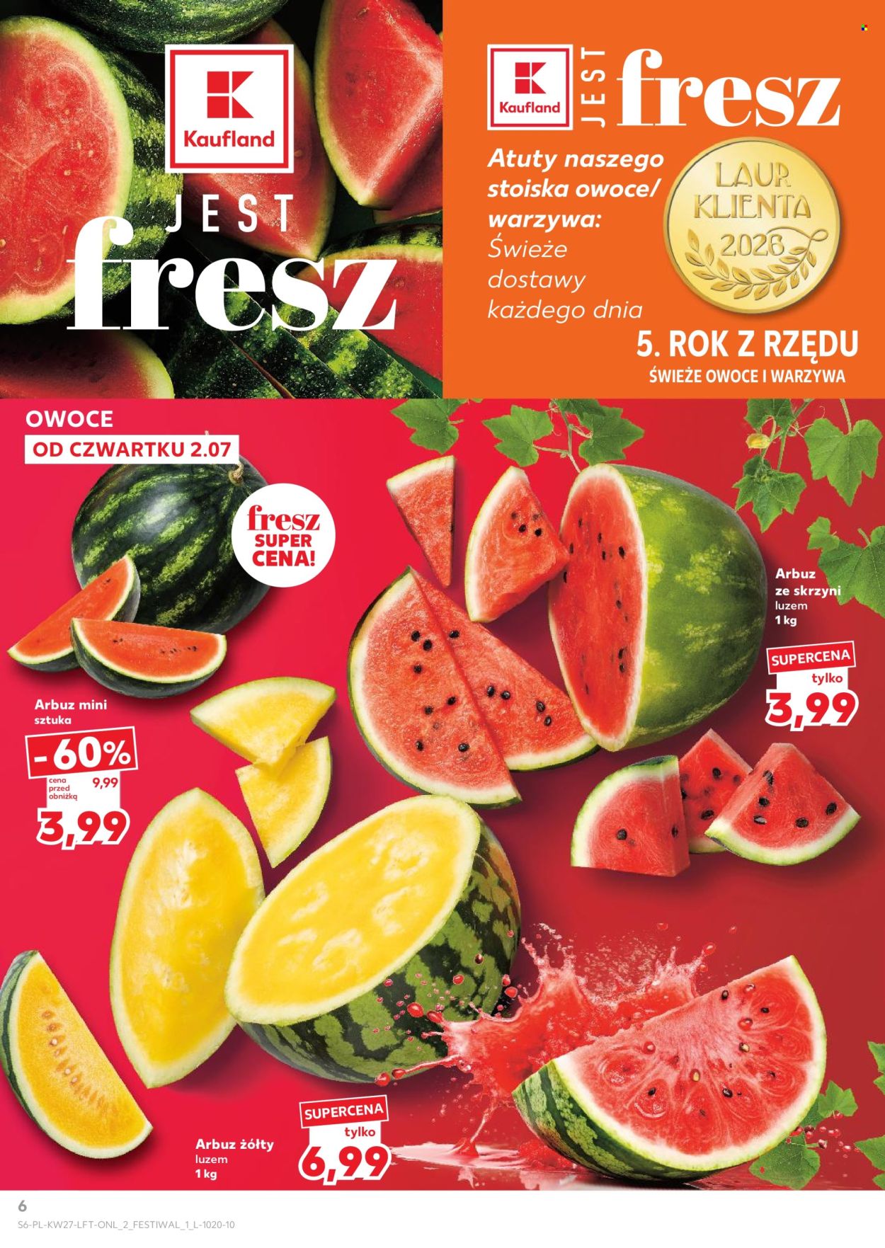 Gazetka Kaufland - 2.7.2026. - 8.7.2026.. Strona 6