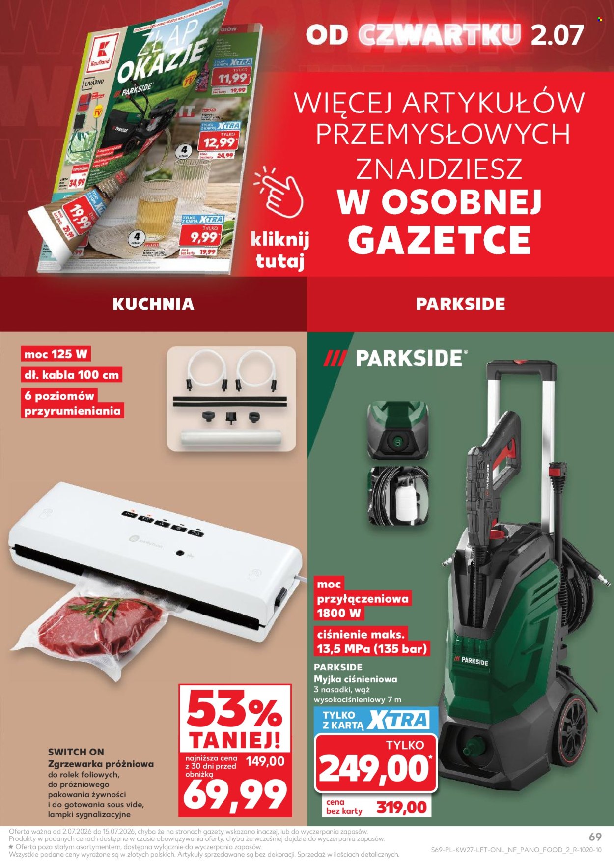 Gazetka Kaufland - 2.7.2026. - 8.7.2026.. Strona 69