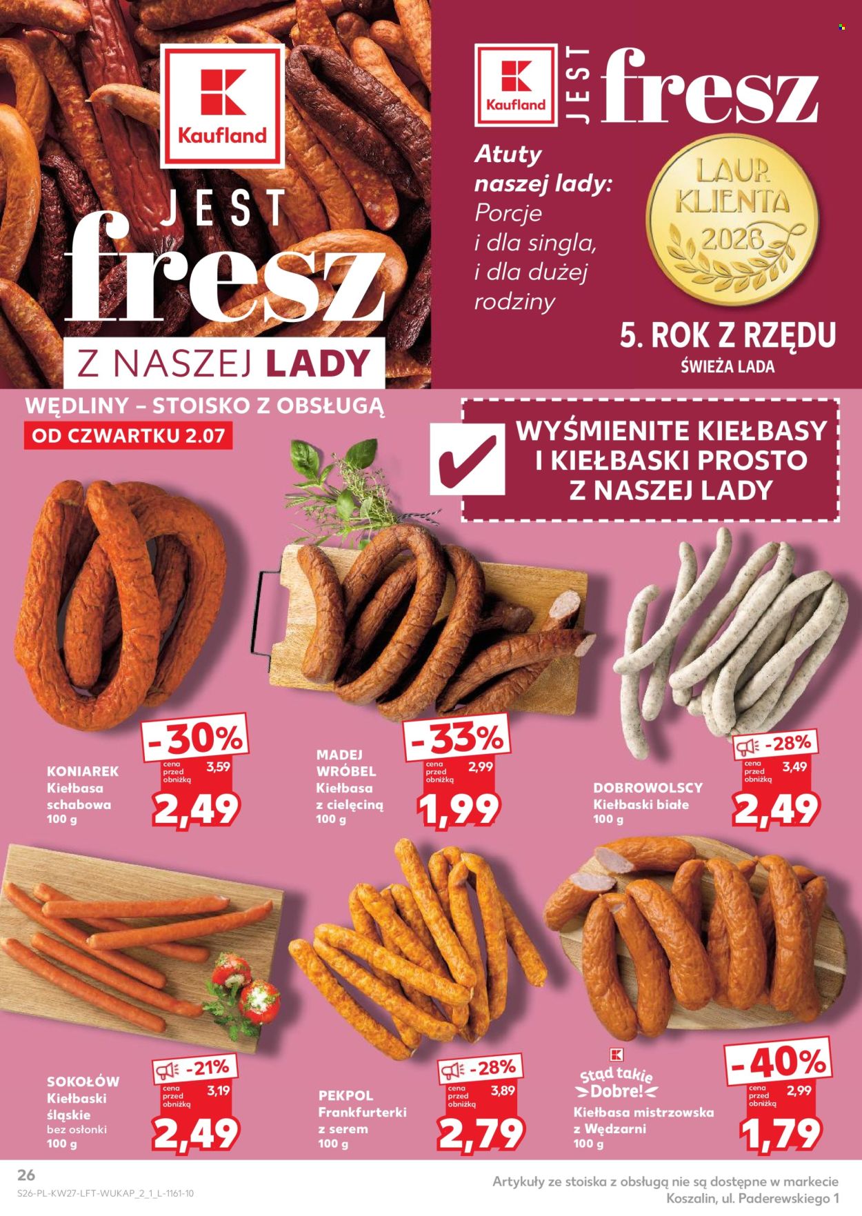 Gazetka Kaufland - 2.7.2026. - 8.7.2026.. Strona 26