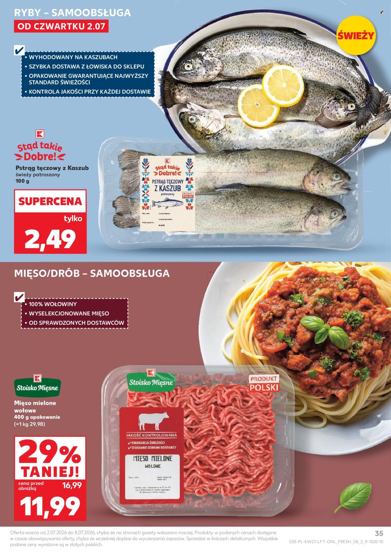 Gazetka Kaufland - 2.7.2026. - 8.7.2026.. Strona 35
