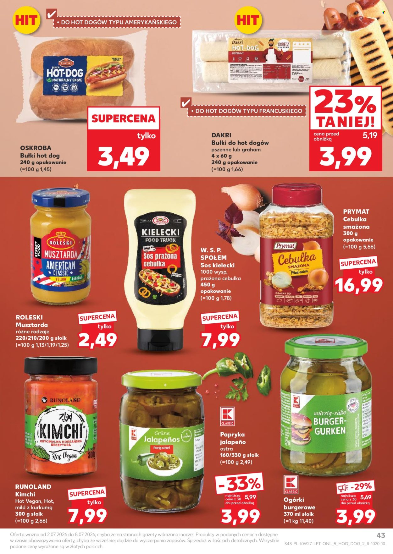 Gazetka Kaufland - 2.7.2026. - 8.7.2026.. Strona 43