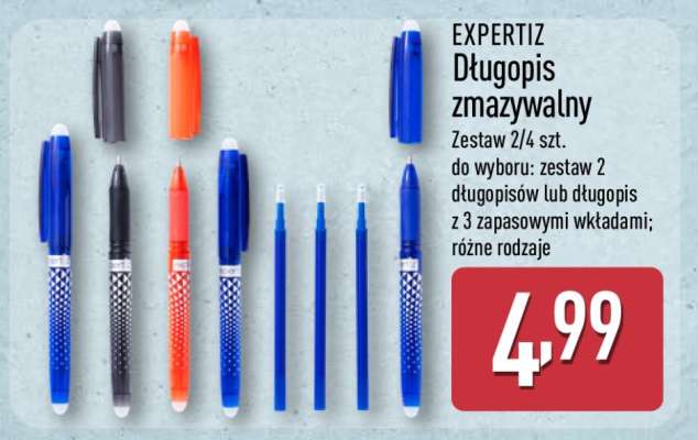 EXPERTIZ Długopis zmazywalny