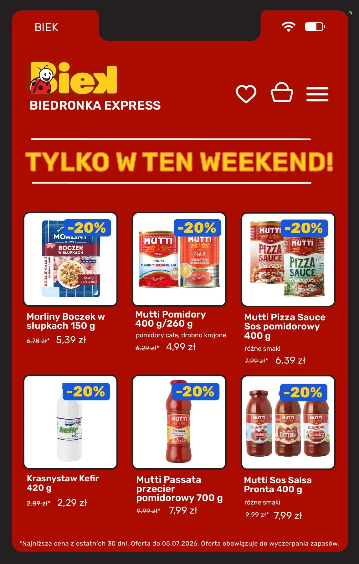 Gazetka Biedronka - 3.7.2026. - 5.7.2026.. Strona 6