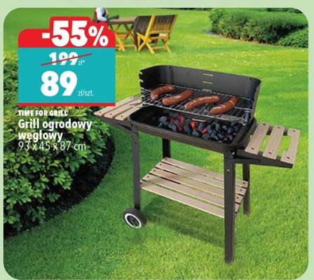 Grill ogrodowy węglowy