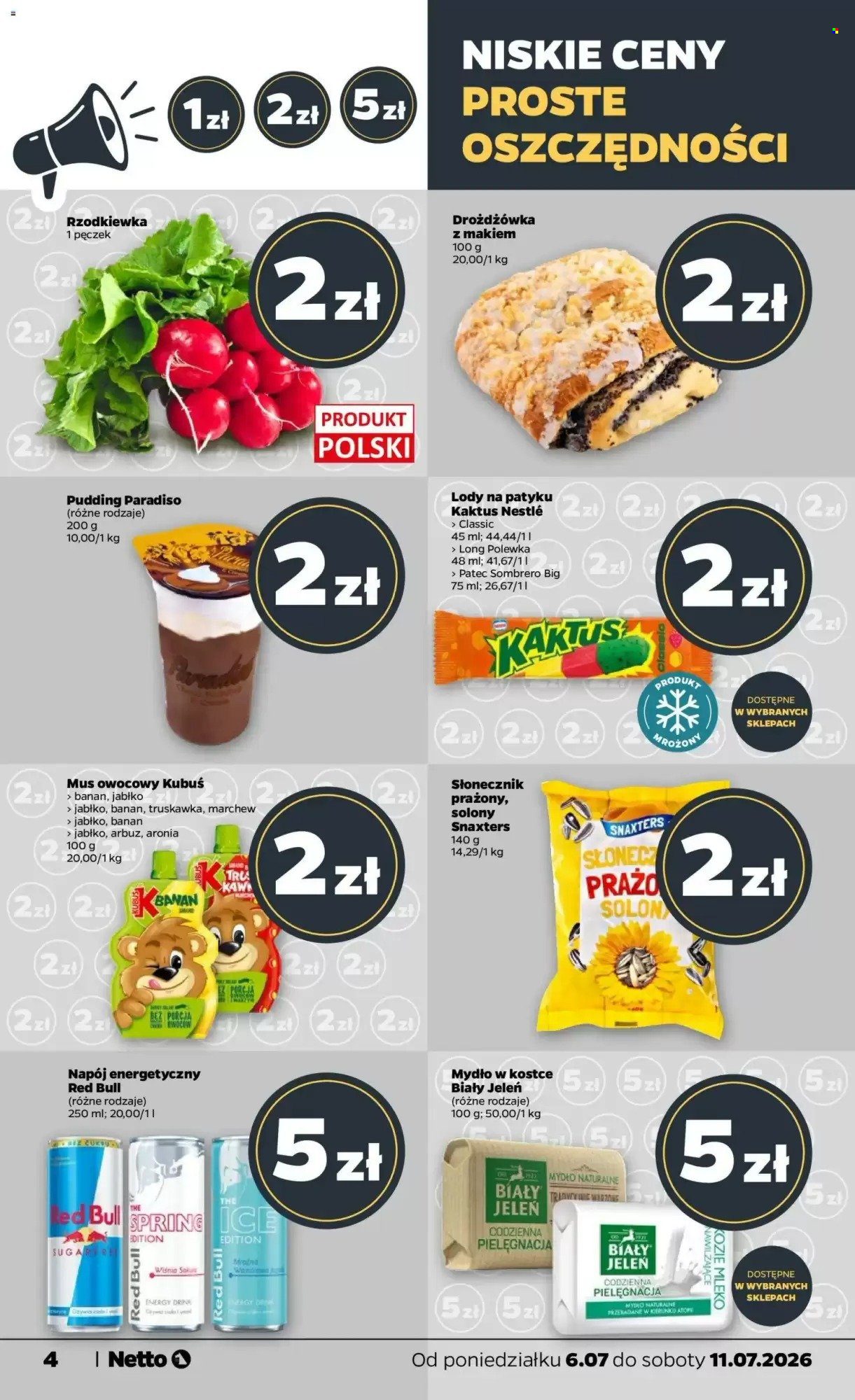 Gazetka Netto - 6.7.2026. - 11.7.2026.. Strona 4