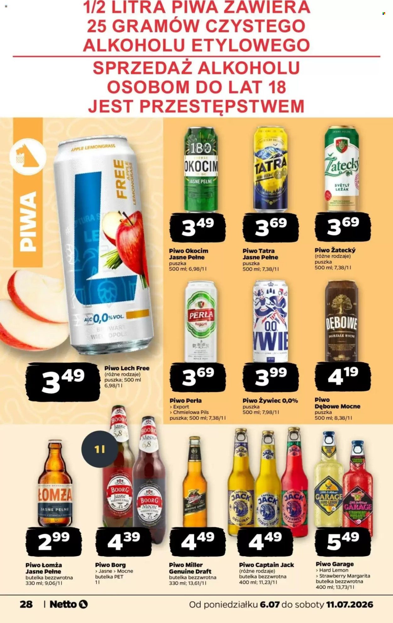 Gazetka Netto - 6.7.2026. - 11.7.2026.. Strona 28