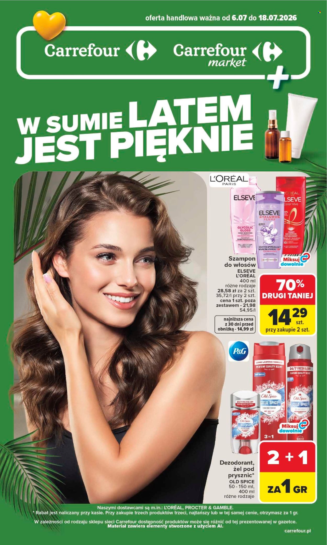 Gazetka Carrefour - 6.7.2026. - 18.7.2026.. Strona 1