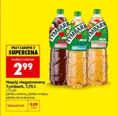 Napój niegazowany Tymbark 1,75 l