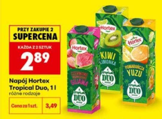 Napój Hortex Tropical Duo, 1l