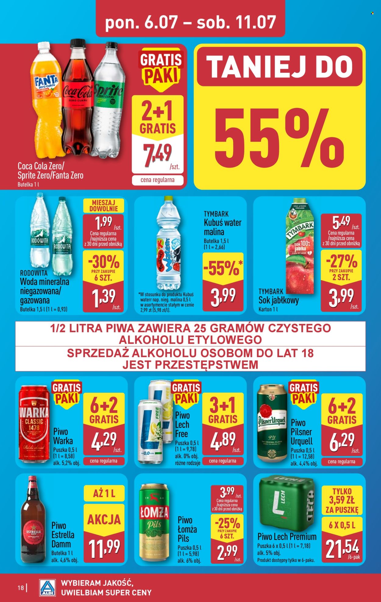 Gazetka ALDI - 6.7.2026. - 11.7.2026.. Strona 18