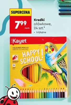 Kredki ołówkowe 24 szt.
