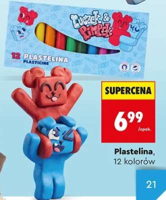 Plastelina 12 kolorów