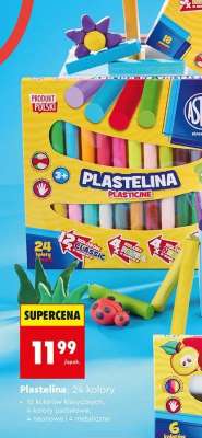 Plastelina, 24 kolory