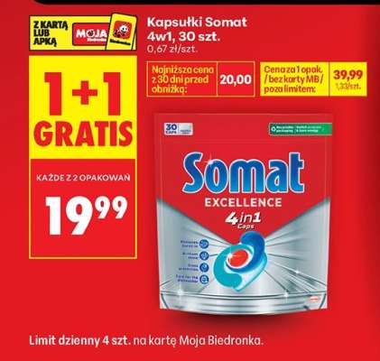 Kapsułki Somat 4w1, 30 szt.