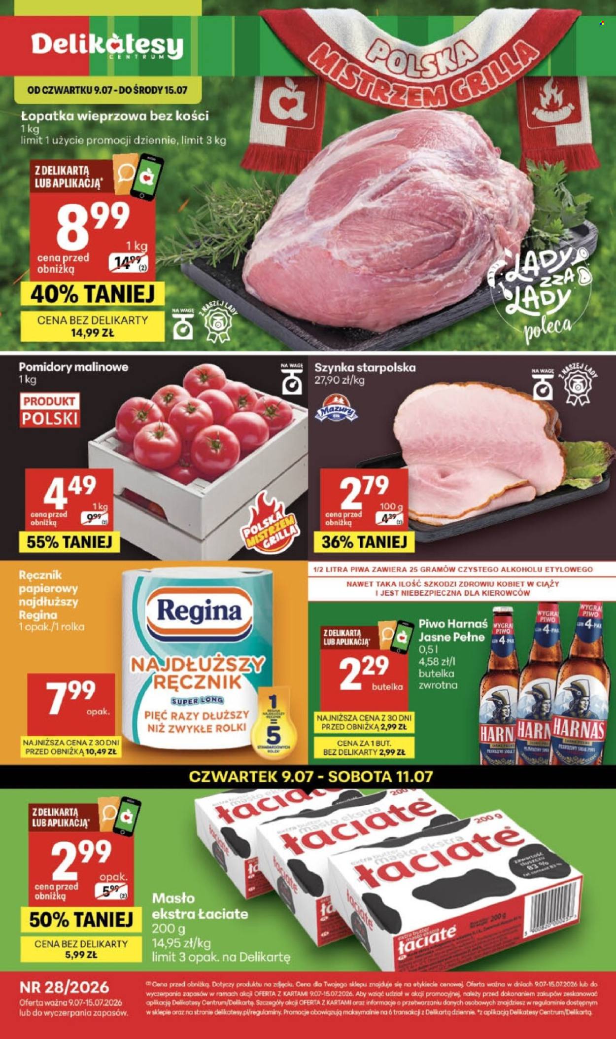 Gazetka Delikatesy Centrum - 9.7.2026. - 15.7.2026.. Strona 1