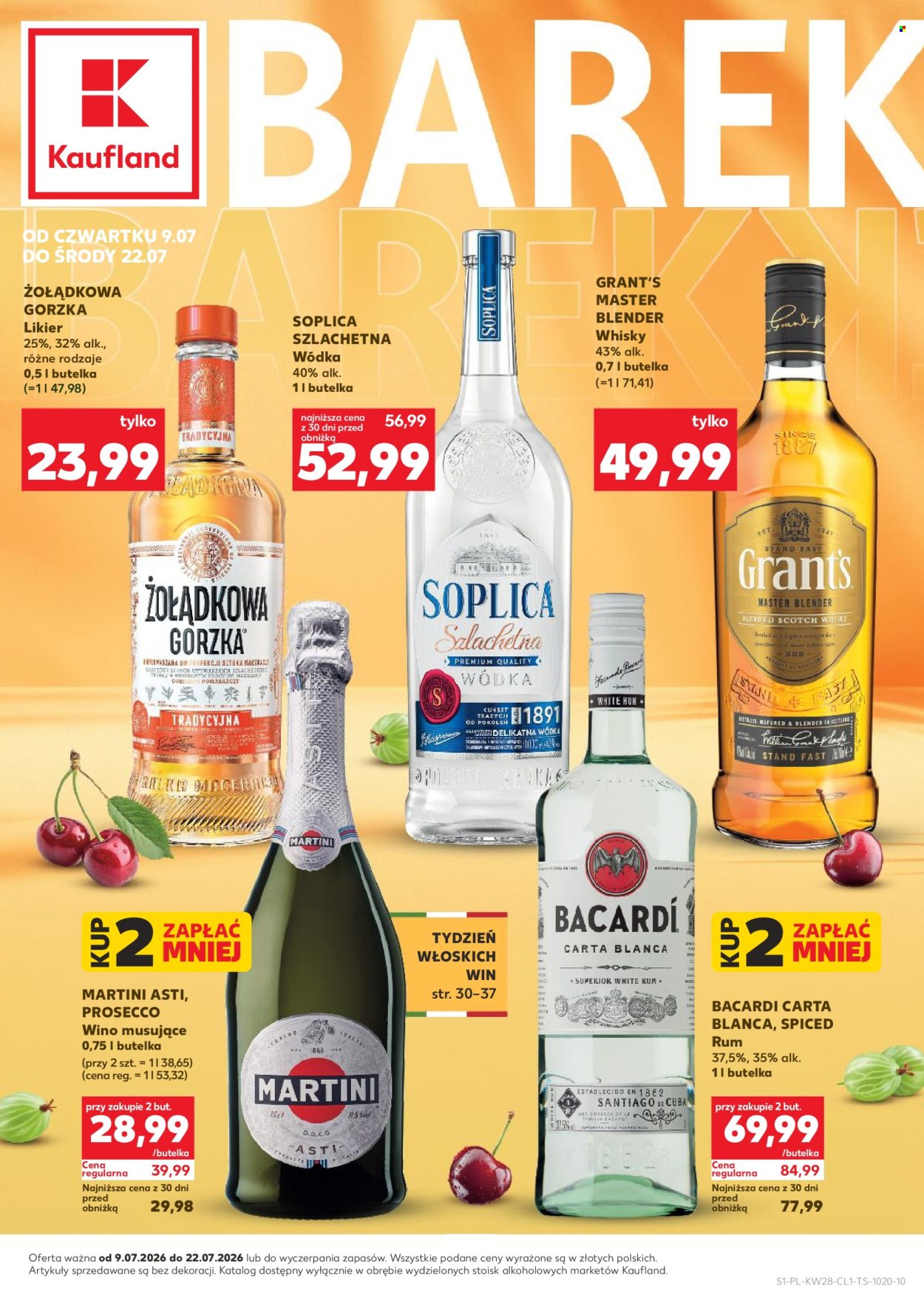 Gazetka Kaufland - 9.7.2026. - 22.7.2026.. Strona 1